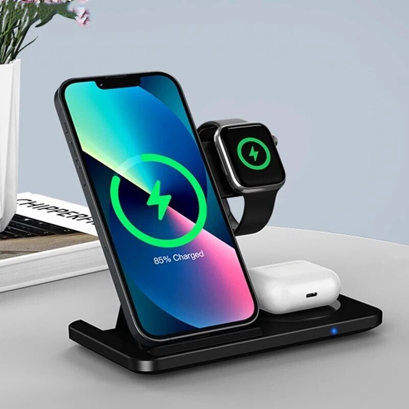 UniCharge™ - 3 in 1 Wireless Charging Station